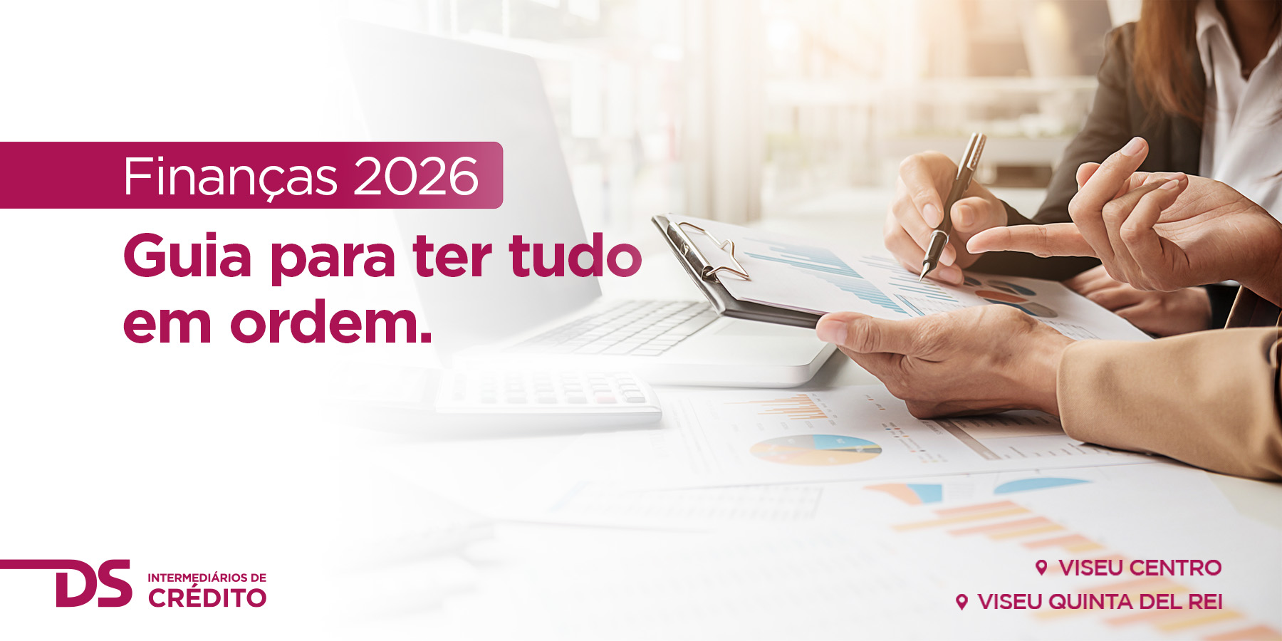 Finanças 2026 Guia para ter tudo em ordem